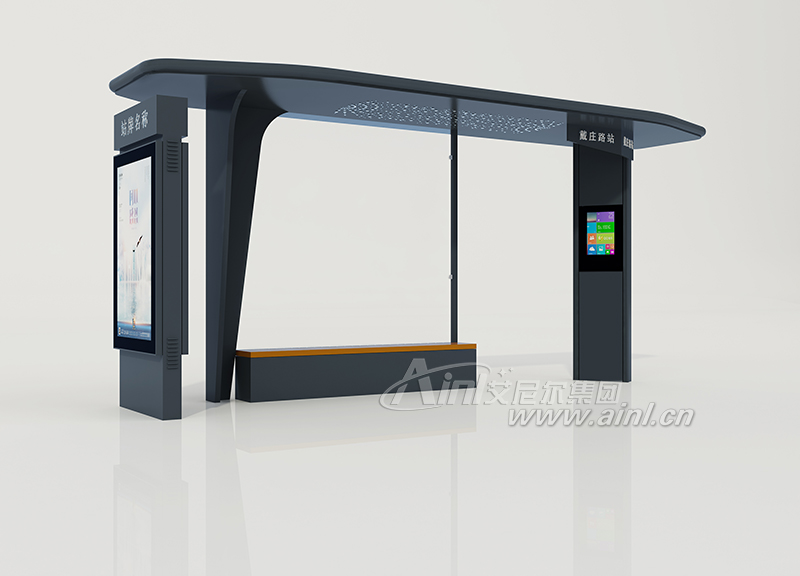 智能候车亭AN-36(图2) 智能候车亭AN-36(图2)
