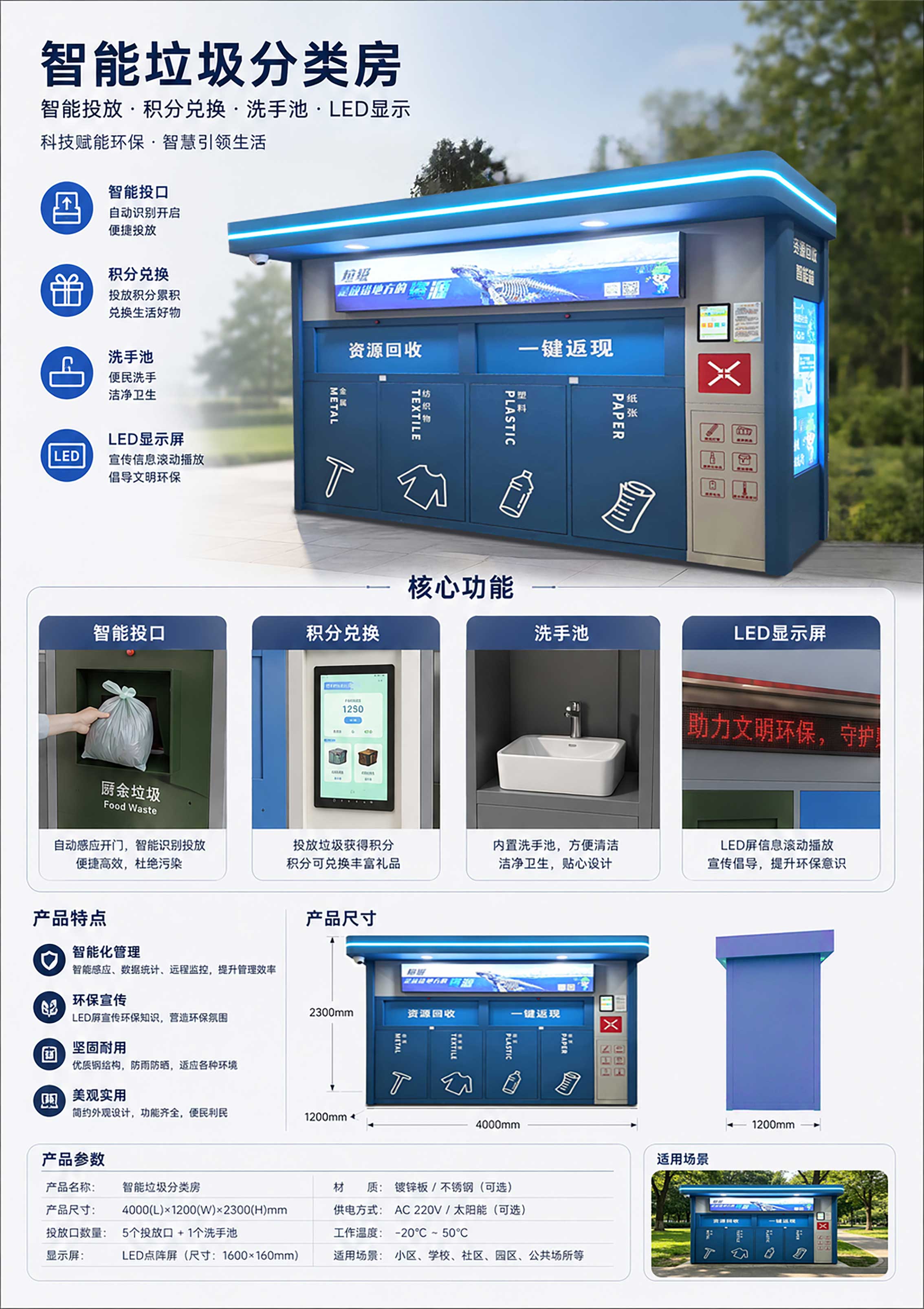 AZL-03智能垃圾房(图1)