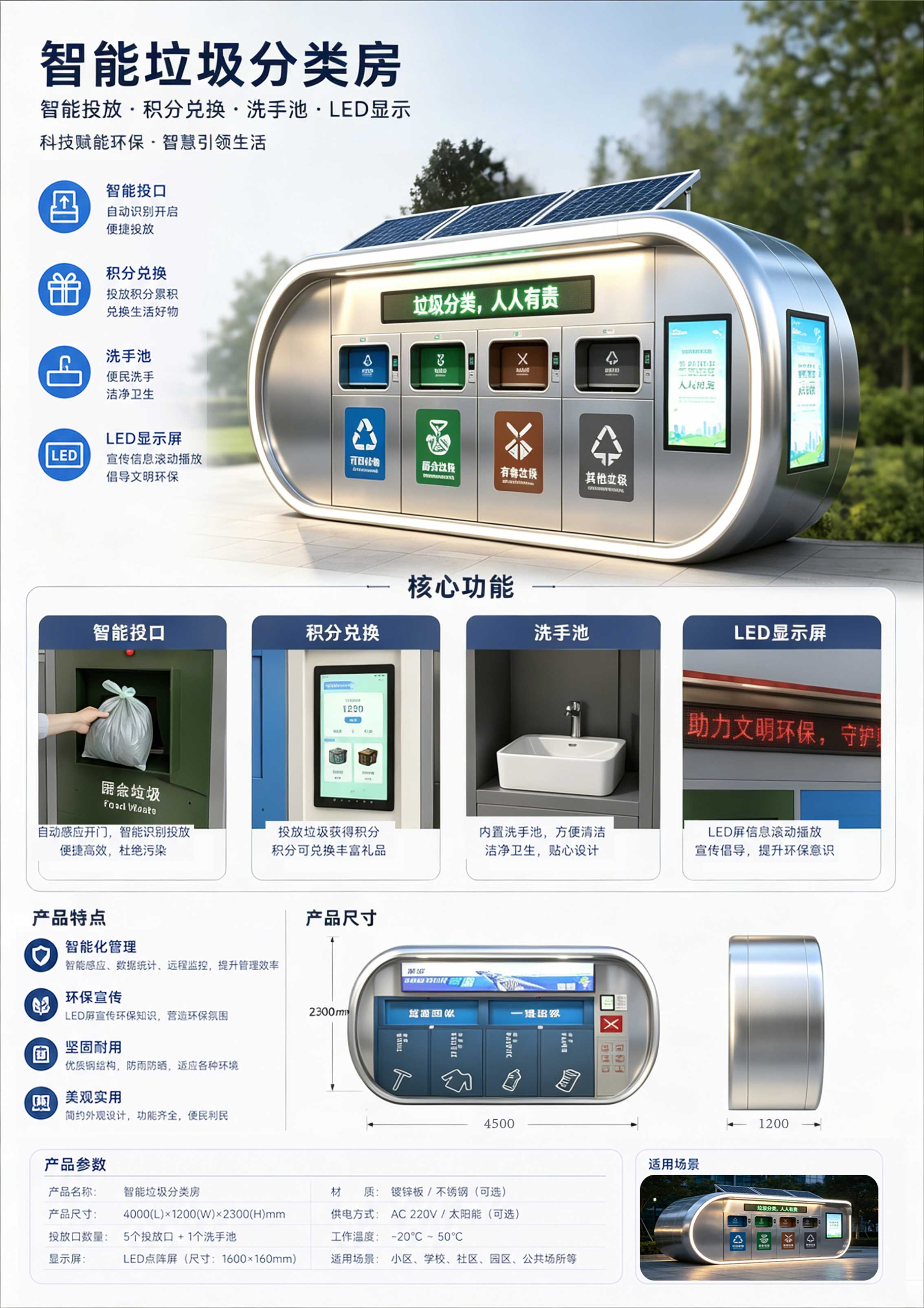 AZL-05智能垃圾房(图1)